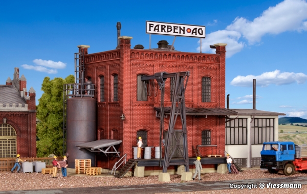 Kibri 39813 - Spur HO Fabrik mit Anbau