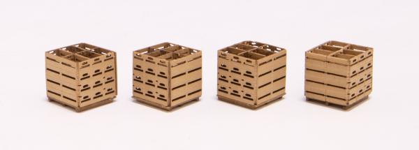 Joswood 40460 - Spur HO Stiegenstapel auf Palette, 4 Stk.