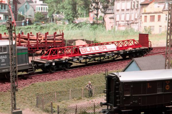 Joswood 40495 - Spur HO Ladegut Kranträger "Buller"