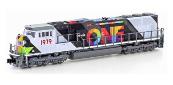 KATO/Lemke K1761979 - DIESELLOK EMD SD70M UP, WE ARE ONE, #1979