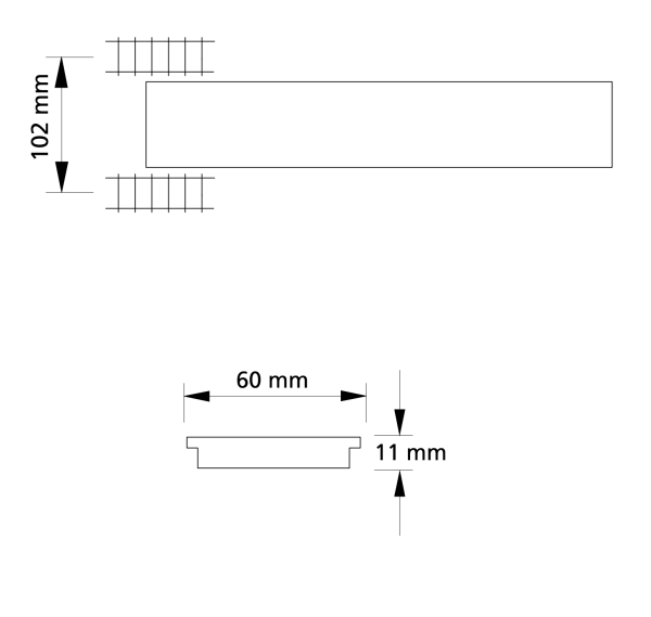 Auhagen 41610 - Spur HO Bahnsteigverlängerung