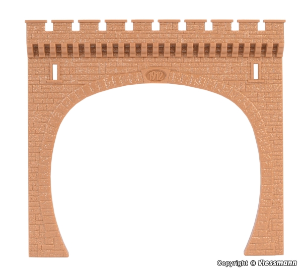 Vollmer 42502 -Spur HO Tunnelportal 2gleisig, 2 Stück