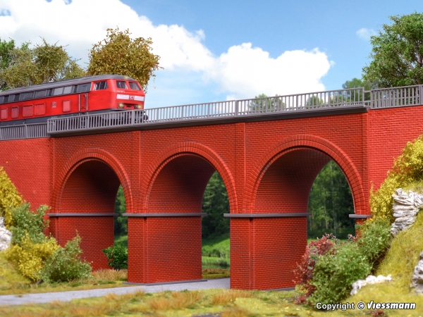 Vollmer 42513 - Spur HO Ziegelsteinviadukt