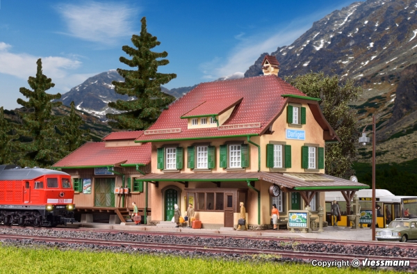 Vollmer 43515 - Spur HO Bahnhof Därligen