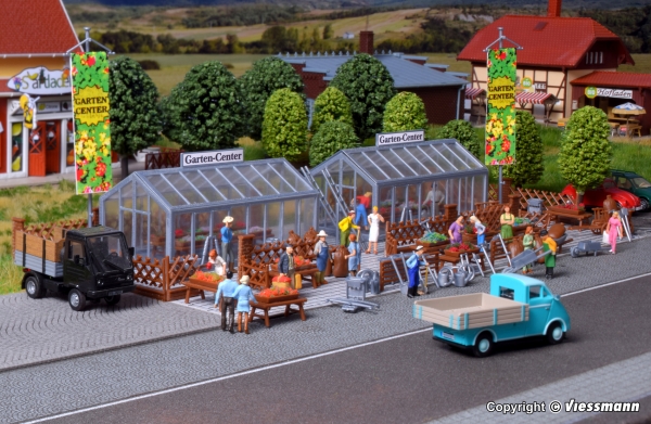 Vollmer 43644 - Spur HO Garten-Center