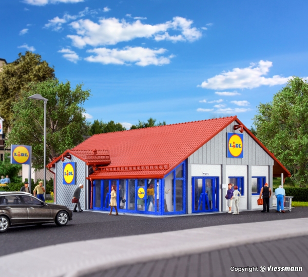 Vollmer 43662 - Spur HO Lidl-Markt