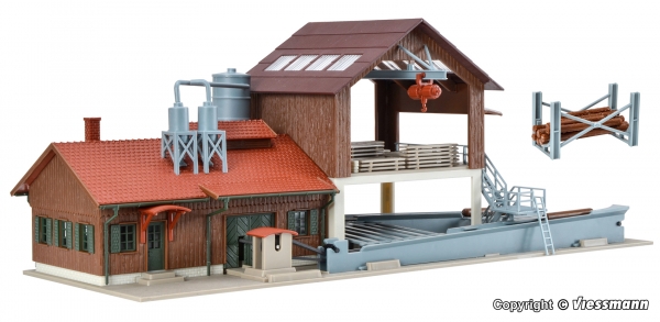 Vollmer 43797 - Spur HO Sägewerk