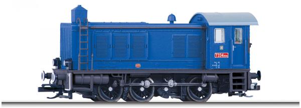 Tillig 04648 Spur TT  Diesellokomotive T 334.004, Museumslok des Eisenbahnmuseums Luzna, Ep. VI