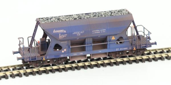 Igra Modell  96500011w - Spur TT Selbstenladenwagen Faccs Lovochemie gealtert mit Ladung, Ep.VI