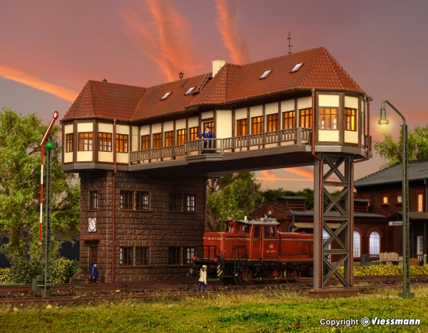 Vollmer 45735 - Spur HO Reiterstellwerk Stuttgart