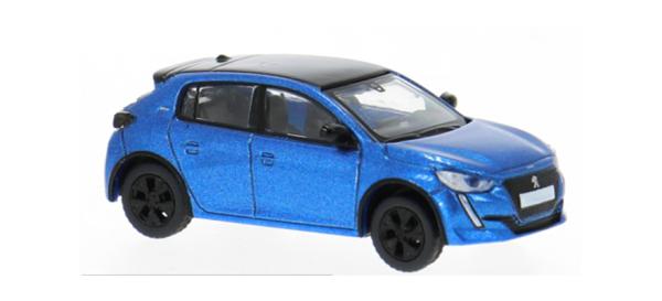 Brekina PCX870593 - Spur H0 Peugeot 208 II, blau, 2019