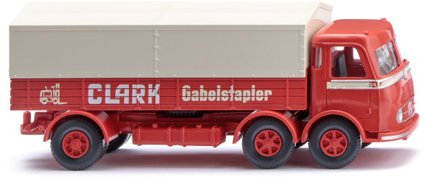 Wiking 042906 - Spur H0 Pritschen-Lkw Mercedes Benz LP 333 „Clark“