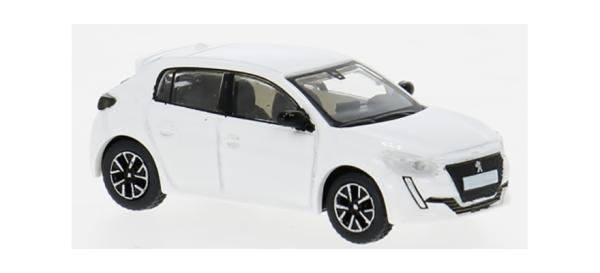 Brekina PCX871261 Spur H0 Peugeot 208 II, weiß, 2019