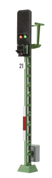 Viessmann 4721 - Spur HO Licht-Blocksignal der Einheitsbauart mit filigranem Messingmast