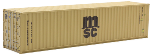 Igra Model 96020006/22 - Spur H0 Container 40‘ der Mediterranean Company (MSC)