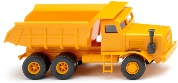 Wiking 086632 - Spur H0 Muldenkipper Kaelble maisgelb