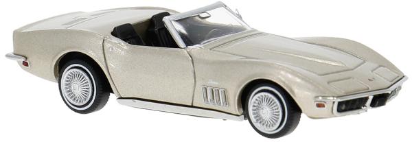 Brekina 19993 Spur H0 Chevrolet Corvette C3, gold 1967