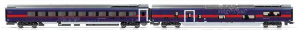 Jägerndorfer 11450 - Spur H0 2er Set Nachtzugwagen DANI ÖBB Nightjet, Ep.VI, Basic AC
