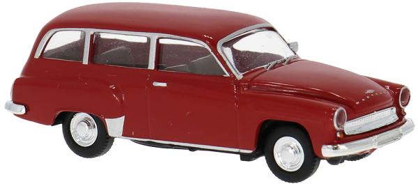 Brekina 27192 - Spur H0 Wartburg 311 Kombi in rot,1959