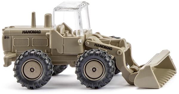 Wiking 097404 - Spur N Radlader Hanomag B11 - olivgrau