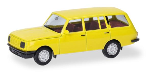 Herpa 024266-004 - Spur H0 Wartburg 353 '85 Tourist, zitrusgelb