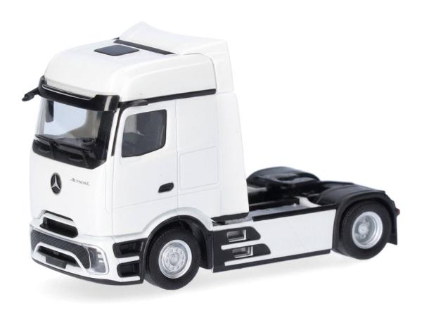 Herpa 320207-002 - Spur H0 Mercedes-Benz Actros L ProCabin Bigspace Zugmaschine 2achs, weiß