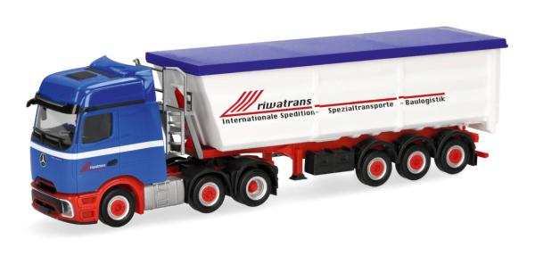 Herpa 321495 - Spur H0 Mercedes-Benz Actros L Bigspace Stahlmulde
