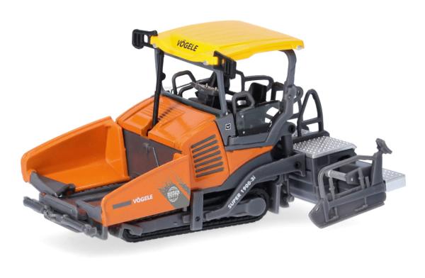 Herpa 321556 - Spur H0 Vögele Deckenfertiger 1900-3i orange"Wirtgen"