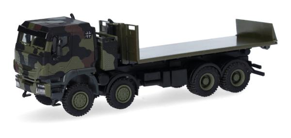Herpa 747356 - Spur HO Iveco Trakker geschützt Wechsellader-LKW 8x8