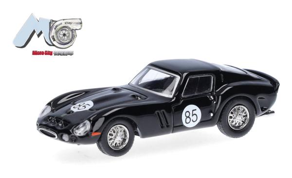 Herpa 87MC000061 - Spur H0 Ferrari 250 GTO 85, schwarz