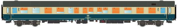 LS Models 46189AC - Spur H0 Liegewagen Bctm 257 der DB/DB AG, Ep.IV-V