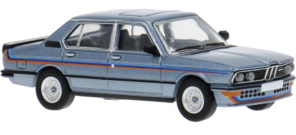 PCX871606 - Spur HO BMW M535i (E12), hellblau/Dekor, 1980