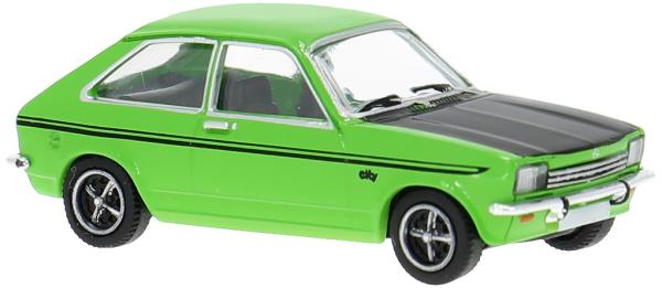 Brekina PCX870775 - Spur H0 Opel Kadett C City SR, hellgrün, 1975