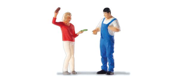 Preiser 28290 - Spur H0 Beim Kassieren