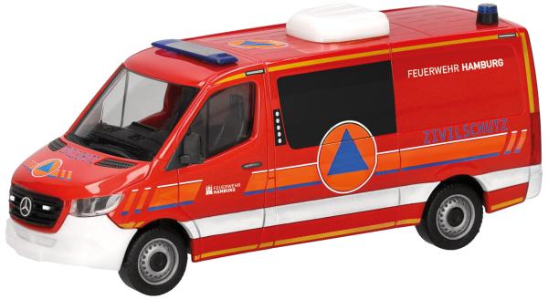 Herpa 099561 - Spur H0 MB Sprinter 18 "Feuerwehr Hamburg/CBRN-ErKW" Limitierte Auflage