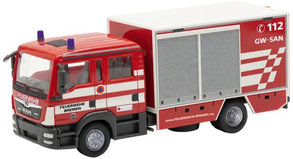Herpa 099592 - Spur HO  MAN TGL Euro6 GW-SAN "Feuerwehr Bremen"