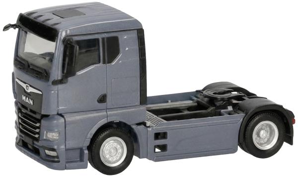 Herpa 320542-002 - Spur H0 MAN TGX GN Zugmaschine 2achs, grau