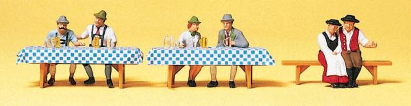 Preiser 10449 Spur H0 Auf dem Oktoberfest (Set 2)