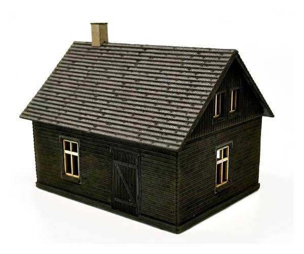 MBR model AS-0310 - Spur H0 Holzhütte
