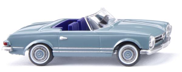 Wiking 014248 - Spur H0 MB 280 SL Cabrio - horizontblau