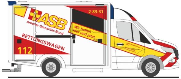 Rietze 76081 - Spur H0 WAS Design-RTW ´18 ASB Mittelthüringen, Erfurt