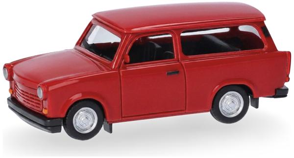 Herpa 027359-006 - Spur H0 Trabant 1.1 Universal, velourrot