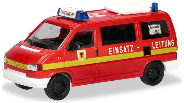 Herpa 099974 - Spur H0 Volkswagen (VW) T4 Bus Mannschaftstransportwagen "Feuerwehr Dortmund"