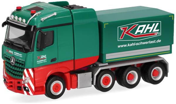 Herpa 322263 - Spur H0 Mercedes-Benz Arocs Schwerlastzugmaschine 4achs "Kahl"