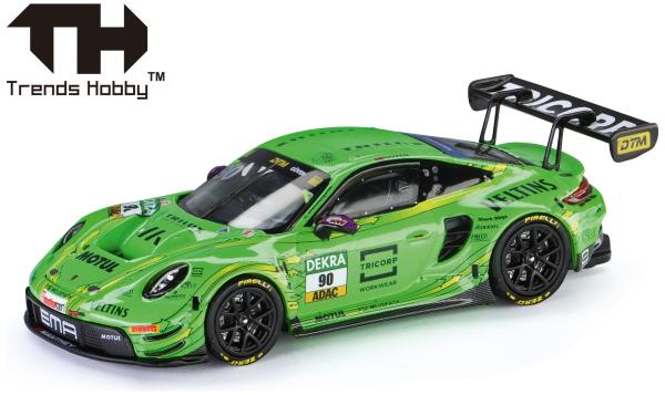 Herpa 864TH000024 - Spur 1:64  Trends Hobby: Porsche 911 GT3 R - DTM 2025 No.90