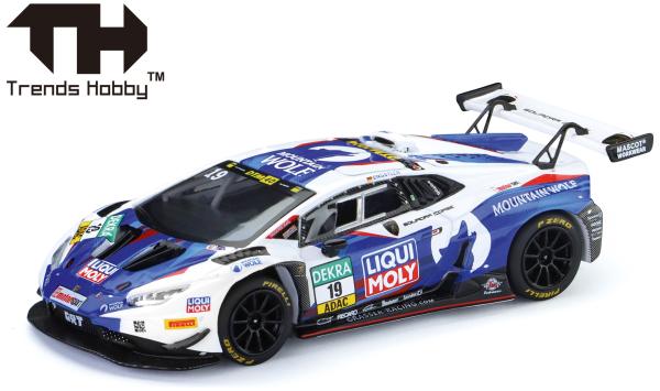 Herpa 864TH000026 - Spur 1:64 Trends Hobby: Lamborghini Huracan GT3 EVO2 - DTM 2024 No.19