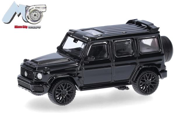 Herpa 87MC000160 - Spur H0 MicroCity: Brabus G800, schwarz
