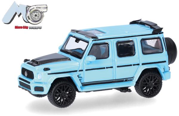Herpa 87MC000162 - Spur H0  MicroCity: Brabus G800, hellblau