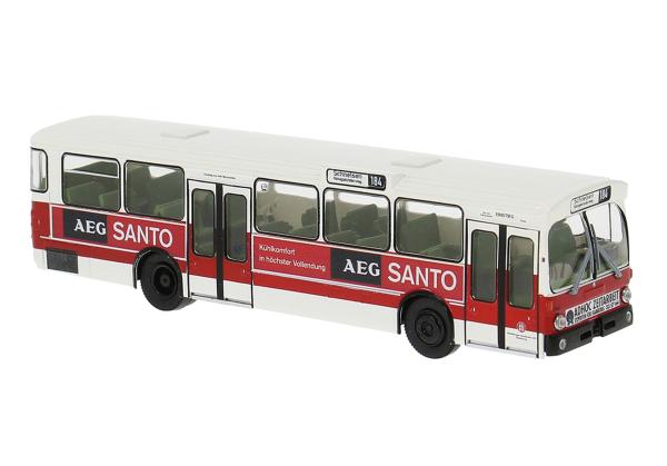 Brekina 50833 - Spur HO Mercedes-Benz O305 "AEG" Hamburg