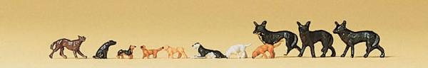 Preiser 79122 - Spur N Hunde